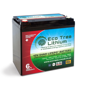 54AH LiFePO4 Lithium Battery