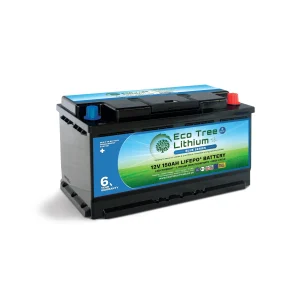 Eco Tree Lithium 12V 150Ah Bluetooth heated L5 LiFePO4 battery