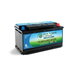 Eco Tree Lithium 12V 105Ah Bluetooth heated L5 LiFePO4 battery