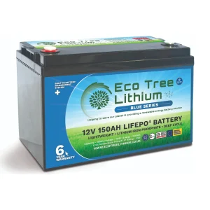 Eco Tree Lithium 12V 150Ah Bluetooth heated Type 31 LiFePO4 battery