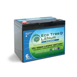 Eco Tree Lithium 12V 100Ah Bluetooth heated G27 LiFePO4 battery